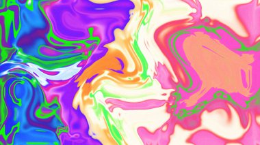 Organik Akış ile Akışkan Mermer Doku, Dalgalı Yapısı ile Soyut Sıvı Desen, Yumuşak Dönüşümlü Erimiş Yüzey Tasarımı, Mermer Efektli Psikedelik Girdap Dokuları