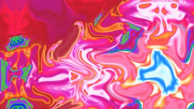 Organik Akış ile Akışkan Mermer Doku, Dalgalı Yapısı ile Soyut Sıvı Desen, Yumuşak Dönüşümlü Erimiş Yüzey Tasarımı, Mermer Efektli Psikedelik Girdap Dokuları