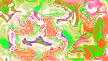 Organik Akış ile Akışkan Mermer Doku, Dalgalı Yapısı ile Soyut Sıvı Desen, Yumuşak Dönüşümlü Erimiş Yüzey Tasarımı, Mermer Efektli Psikedelik Girdap Dokuları