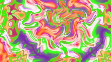 Organik Akış ile Akışkan Mermer Doku, Dalgalı Yapısı ile Soyut Sıvı Desen, Yumuşak Dönüşümlü Erimiş Yüzey Tasarımı, Mermer Efektli Psikedelik Girdap Dokuları