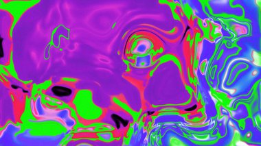 Organik Akış ile Akışkan Mermer Doku, Dalgalı Yapısı ile Soyut Sıvı Desen, Yumuşak Dönüşümlü Erimiş Yüzey Tasarımı, Mermer Efektli Psikedelik Girdap Dokuları