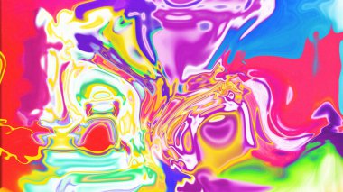 Organik Akış ile Akışkan Mermer Doku, Dalgalı Yapısı ile Soyut Sıvı Desen, Yumuşak Dönüşümlü Erimiş Yüzey Tasarımı, Mermer Efektli Psikedelik Girdap Dokuları