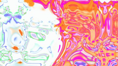 Organik Akış ile Akışkan Mermer Doku, Dalgalı Yapısı ile Soyut Sıvı Desen, Yumuşak Dönüşümlü Erimiş Yüzey Tasarımı, Mermer Efektli Psikedelik Girdap Dokuları