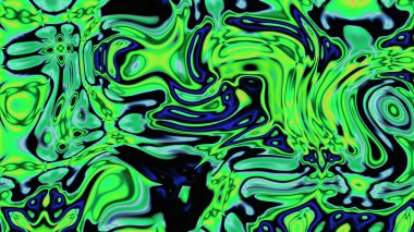 Organik Akış ile Akışkan Mermer Doku, Dalgalı Yapısı ile Soyut Sıvı Desen, Yumuşak Dönüşümlü Erimiş Yüzey Tasarımı, Mermer Efektli Psikedelik Girdap Dokuları