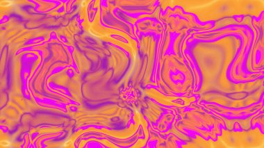 Organik Akış ile Akışkan Mermer Doku, Dalgalı Yapısı ile Soyut Sıvı Desen, Yumuşak Dönüşümlü Erimiş Yüzey Tasarımı, Mermer Efektli Psikedelik Girdap Dokuları