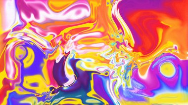 Organik Akış ile Akışkan Mermer Doku, Dalgalı Yapısı ile Soyut Sıvı Desen, Yumuşak Dönüşümlü Erimiş Yüzey Tasarımı, Mermer Efektli Psikedelik Girdap Dokuları