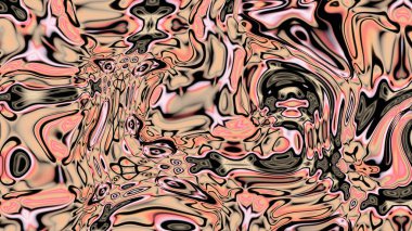 Organik Akış ile Akışkan Mermer Doku, Dalgalı Yapısı ile Soyut Sıvı Desen, Yumuşak Dönüşümlü Erimiş Yüzey Tasarımı, Mermer Efektli Psikedelik Girdap Dokuları