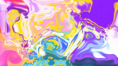 Organik Akış ile Akışkan Mermer Doku, Dalgalı Yapısı ile Soyut Sıvı Desen, Yumuşak Dönüşümlü Erimiş Yüzey Tasarımı, Mermer Efektli Psikedelik Girdap Dokuları