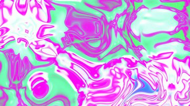 Organik Akış ile Akışkan Mermer Doku, Dalgalı Yapısı ile Soyut Sıvı Desen, Yumuşak Dönüşümlü Erimiş Yüzey Tasarımı, Mermer Efektli Psikedelik Girdap Dokuları