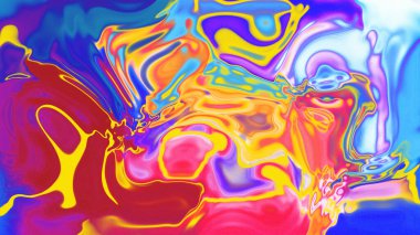 Organik Akış ile Akışkan Mermer Doku, Dalgalı Yapısı ile Soyut Sıvı Desen, Yumuşak Dönüşümlü Erimiş Yüzey Tasarımı, Mermer Efektli Psikedelik Girdap Dokuları