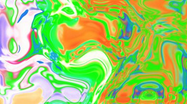 Organik Akış ile Akışkan Mermer Doku, Dalgalı Yapısı ile Soyut Sıvı Desen, Yumuşak Dönüşümlü Erimiş Yüzey Tasarımı, Mermer Efektli Psikedelik Girdap Dokuları