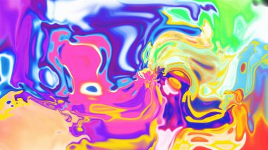 Organik Akış ile Akışkan Mermer Doku, Dalgalı Yapısı ile Soyut Sıvı Desen, Yumuşak Dönüşümlü Erimiş Yüzey Tasarımı, Mermer Efektli Psikedelik Girdap Dokuları