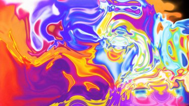 Organik Akış ile Akışkan Mermer Doku, Dalgalı Yapısı ile Soyut Sıvı Desen, Yumuşak Dönüşümlü Erimiş Yüzey Tasarımı, Mermer Efektli Psikedelik Girdap Dokuları