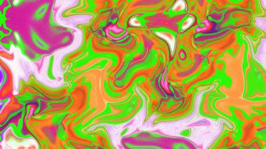 Organik Akış ile Akışkan Mermer Doku, Dalgalı Yapısı ile Soyut Sıvı Desen, Yumuşak Dönüşümlü Erimiş Yüzey Tasarımı, Mermer Efektli Psikedelik Girdap Dokuları