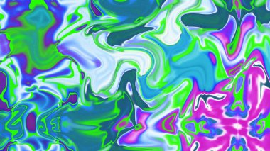 Organik Akış ile Akışkan Mermer Doku, Dalgalı Yapısı ile Soyut Sıvı Desen, Yumuşak Dönüşümlü Erimiş Yüzey Tasarımı, Mermer Efektli Psikedelik Girdap Dokuları