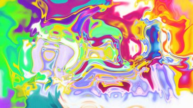 Organik Akış ile Akışkan Mermer Doku, Dalgalı Yapısı ile Soyut Sıvı Desen, Yumuşak Dönüşümlü Erimiş Yüzey Tasarımı, Mermer Efektli Psikedelik Girdap Dokuları