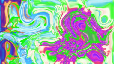 Organik Akış ile Akışkan Mermer Doku, Dalgalı Yapısı ile Soyut Sıvı Desen, Yumuşak Dönüşümlü Erimiş Yüzey Tasarımı, Mermer Efektli Psikedelik Girdap Dokuları
