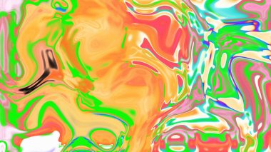 Organik Akış ile Akışkan Mermer Doku, Dalgalı Yapısı ile Soyut Sıvı Desen, Yumuşak Dönüşümlü Erimiş Yüzey Tasarımı, Mermer Efektli Psikedelik Girdap Dokuları