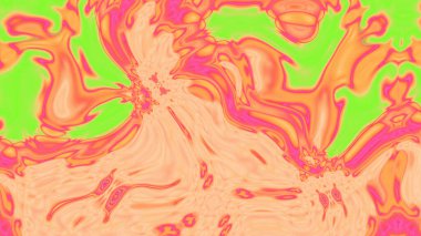 Organik Akış ile Akışkan Mermer Doku, Dalgalı Yapısı ile Soyut Sıvı Desen, Yumuşak Dönüşümlü Erimiş Yüzey Tasarımı, Mermer Efektli Psikedelik Girdap Dokuları