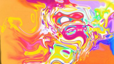 Organik Akış ile Akışkan Mermer Doku, Dalgalı Yapısı ile Soyut Sıvı Desen, Yumuşak Dönüşümlü Erimiş Yüzey Tasarımı, Mermer Efektli Psikedelik Girdap Dokuları