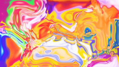 Organik Akış ile Akışkan Mermer Doku, Dalgalı Yapısı ile Soyut Sıvı Desen, Yumuşak Dönüşümlü Erimiş Yüzey Tasarımı, Mermer Efektli Psikedelik Girdap Dokuları