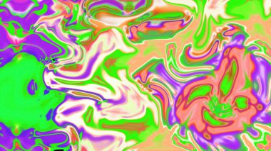 Organik Akış ile Akışkan Mermer Doku, Dalgalı Yapısı ile Soyut Sıvı Desen, Yumuşak Dönüşümlü Erimiş Yüzey Tasarımı, Mermer Efektli Psikedelik Girdap Dokuları