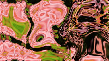 Organik Akış ile Akışkan Mermer Doku, Dalgalı Yapısı ile Soyut Sıvı Desen, Yumuşak Dönüşümlü Erimiş Yüzey Tasarımı, Mermer Efektli Psikedelik Girdap Dokuları