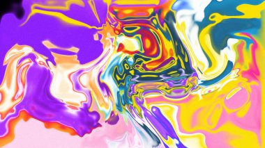 Organik Akış ile Akışkan Mermer Doku, Dalgalı Yapısı ile Soyut Sıvı Desen, Yumuşak Dönüşümlü Erimiş Yüzey Tasarımı, Mermer Efektli Psikedelik Girdap Dokuları