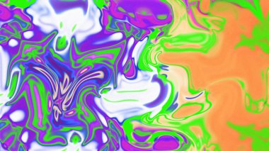 Organik Akış ile Akışkan Mermer Doku, Dalgalı Yapısı ile Soyut Sıvı Desen, Yumuşak Dönüşümlü Erimiş Yüzey Tasarımı, Mermer Efektli Psikedelik Girdap Dokuları