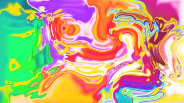 Organik Akış ile Akışkan Mermer Doku, Dalgalı Yapısı ile Soyut Sıvı Desen, Yumuşak Dönüşümlü Erimiş Yüzey Tasarımı, Mermer Efektli Psikedelik Girdap Dokuları