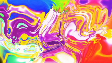 Organik Akış ile Akışkan Mermer Doku, Dalgalı Yapısı ile Soyut Sıvı Desen, Yumuşak Dönüşümlü Erimiş Yüzey Tasarımı, Mermer Efektli Psikedelik Girdap Dokuları