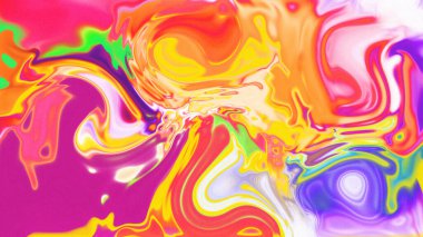 Organik Akış ile Akışkan Mermer Doku, Dalgalı Yapısı ile Soyut Sıvı Desen, Yumuşak Dönüşümlü Erimiş Yüzey Tasarımı, Mermer Efektli Psikedelik Girdap Dokuları