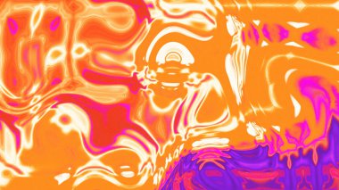 Organik Akış ile Akışkan Mermer Doku, Dalgalı Yapısı ile Soyut Sıvı Desen, Yumuşak Dönüşümlü Erimiş Yüzey Tasarımı, Mermer Efektli Psikedelik Girdap Dokuları