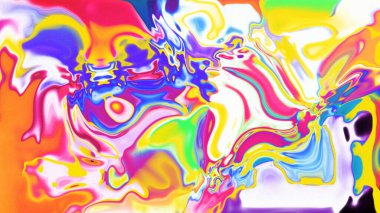 Organik Akış ile Akışkan Mermer Doku, Dalgalı Yapısı ile Soyut Sıvı Desen, Yumuşak Dönüşümlü Erimiş Yüzey Tasarımı, Mermer Efektli Psikedelik Girdap Dokuları