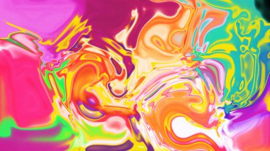 Organik Akış ile Akışkan Mermer Doku, Dalgalı Yapısı ile Soyut Sıvı Desen, Yumuşak Dönüşümlü Erimiş Yüzey Tasarımı, Mermer Efektli Psikedelik Girdap Dokuları