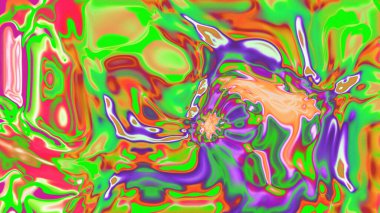 Organik Akış ile Akışkan Mermer Doku, Dalgalı Yapısı ile Soyut Sıvı Desen, Yumuşak Dönüşümlü Erimiş Yüzey Tasarımı, Mermer Efektli Psikedelik Girdap Dokuları