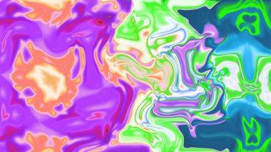 Organik Akış ile Akışkan Mermer Doku, Dalgalı Yapısı ile Soyut Sıvı Desen, Yumuşak Dönüşümlü Erimiş Yüzey Tasarımı, Mermer Efektli Psikedelik Girdap Dokuları