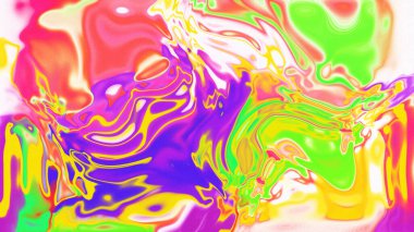 Organik Akış ile Akışkan Mermer Doku, Dalgalı Yapısı ile Soyut Sıvı Desen, Yumuşak Dönüşümlü Erimiş Yüzey Tasarımı, Mermer Efektli Psikedelik Girdap Dokuları