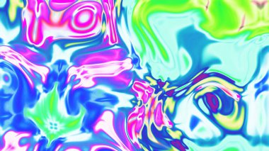 Organik Akış ile Akışkan Mermer Doku, Dalgalı Yapısı ile Soyut Sıvı Desen, Yumuşak Dönüşümlü Erimiş Yüzey Tasarımı, Mermer Efektli Psikedelik Girdap Dokuları