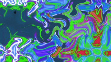 Organik Akış ile Akışkan Mermer Doku, Dalgalı Yapısı ile Soyut Sıvı Desen, Yumuşak Dönüşümlü Erimiş Yüzey Tasarımı, Mermer Efektli Psikedelik Girdap Dokuları