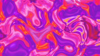 Organik Akış ile Akışkan Mermer Doku, Dalgalı Yapısı ile Soyut Sıvı Desen, Yumuşak Dönüşümlü Erimiş Yüzey Tasarımı, Mermer Efektli Psikedelik Girdap Dokuları