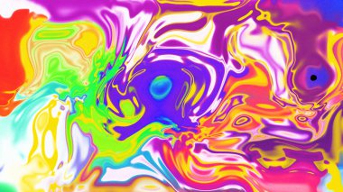 Organik Akış ile Akışkan Mermer Doku, Dalgalı Yapısı ile Soyut Sıvı Desen, Yumuşak Dönüşümlü Erimiş Yüzey Tasarımı, Mermer Efektli Psikedelik Girdap Dokuları