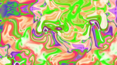 Organik Akış ile Akışkan Mermer Doku, Dalgalı Yapısı ile Soyut Sıvı Desen, Yumuşak Dönüşümlü Erimiş Yüzey Tasarımı, Mermer Efektli Psikedelik Girdap Dokuları