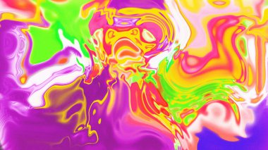 Organik Akış ile Akışkan Mermer Doku, Dalgalı Yapısı ile Soyut Sıvı Desen, Yumuşak Dönüşümlü Erimiş Yüzey Tasarımı, Mermer Efektli Psikedelik Girdap Dokuları