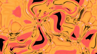 Organik Akış ile Akışkan Mermer Doku, Dalgalı Yapısı ile Soyut Sıvı Desen, Yumuşak Dönüşümlü Erimiş Yüzey Tasarımı, Mermer Efektli Psikedelik Girdap Dokuları