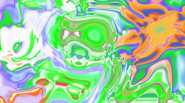 Organik Akış ile Akışkan Mermer Doku, Dalgalı Yapısı ile Soyut Sıvı Desen, Yumuşak Dönüşümlü Erimiş Yüzey Tasarımı, Mermer Efektli Psikedelik Girdap Dokuları