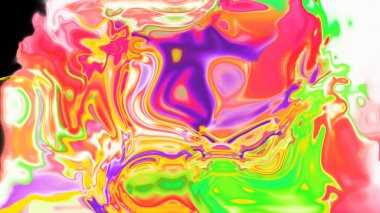 Organik Akış ile Akışkan Mermer Doku, Dalgalı Yapısı ile Soyut Sıvı Desen, Yumuşak Dönüşümlü Erimiş Yüzey Tasarımı, Mermer Efektli Psikedelik Girdap Dokuları