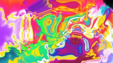 Organik Akış ile Akışkan Mermer Doku, Dalgalı Yapısı ile Soyut Sıvı Desen, Yumuşak Dönüşümlü Erimiş Yüzey Tasarımı, Mermer Efektli Psikedelik Girdap Dokuları