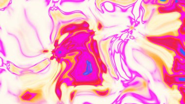 Organik Akış ile Akışkan Mermer Doku, Dalgalı Yapısı ile Soyut Sıvı Desen, Yumuşak Dönüşümlü Erimiş Yüzey Tasarımı, Mermer Efektli Psikedelik Girdap Dokuları