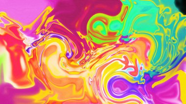 Organik Akış ile Akışkan Mermer Doku, Dalgalı Yapısı ile Soyut Sıvı Desen, Yumuşak Dönüşümlü Erimiş Yüzey Tasarımı, Mermer Efektli Psikedelik Girdap Dokuları